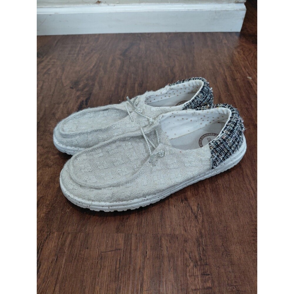 Hey Dude Wendy Funk Holiday Shine Women Size 10